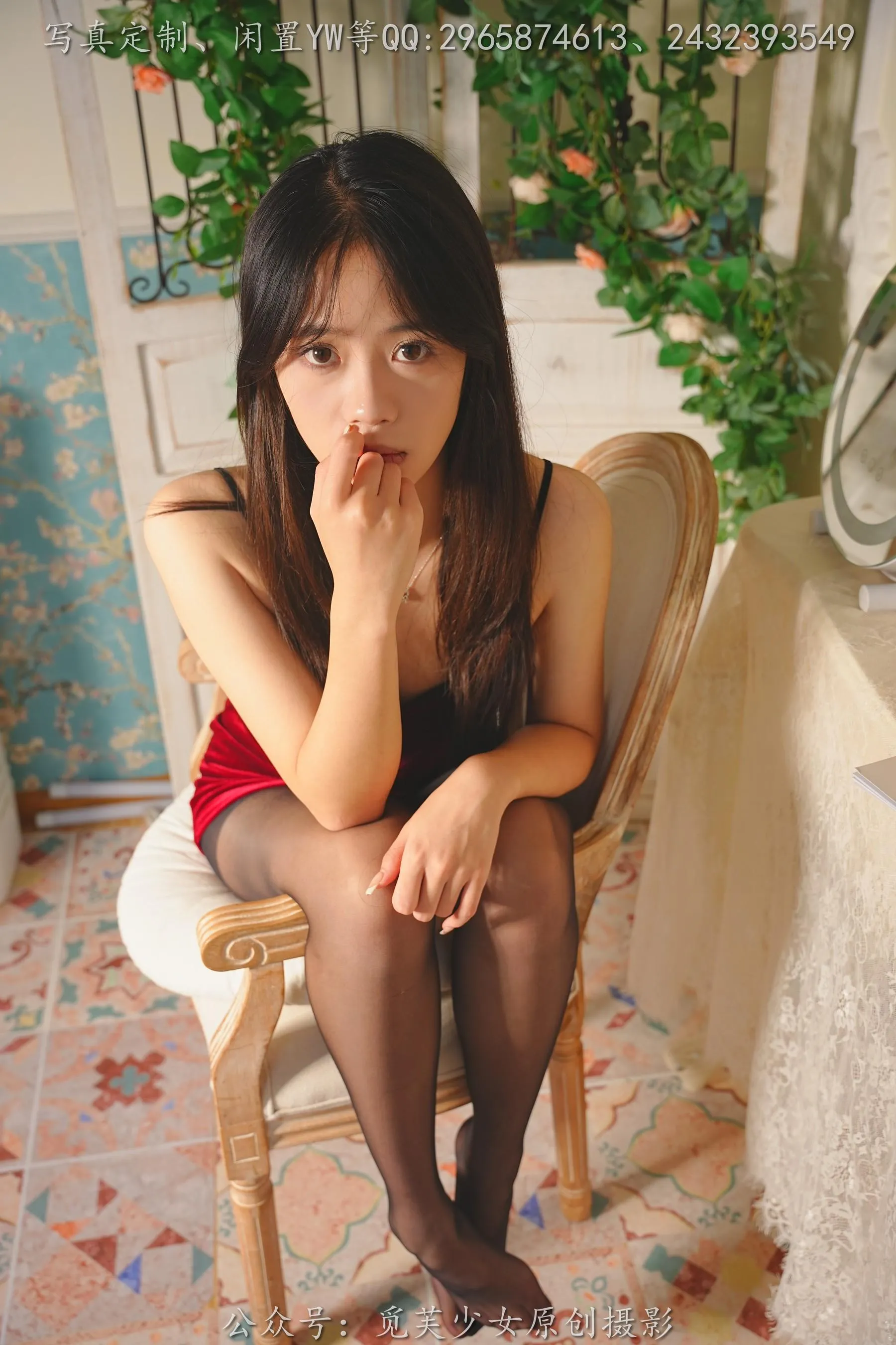 觅芙少女 NO.086 姜姜-黑丝美少女本身就是标题 [123P]插图4